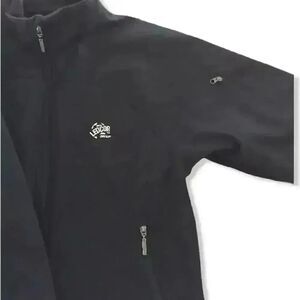 North End short black trench jacket